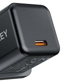 Ładowarka sieciowa PA-F5 OEM Black Mini 1xUSB-C 20W PD Power Delivery