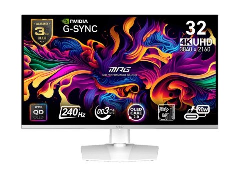 Monitor MPG 321URXW QD-OLED 31.5''/LED/UHD/Flat/240Hz/Black