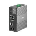 Przełącznik IES206GPP Industrial Easy Managed Omada, 6 portów gigabitowych, w tym 3 portPoE+ i