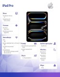 IPad Pro 13-calowy Wi-Fi 1 TB ze standardowym szkłem - Srebrny