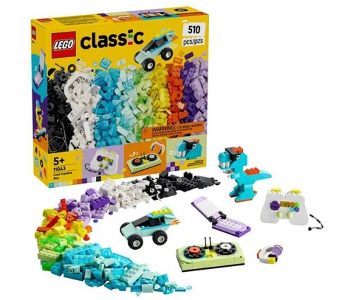 Lego Classic 11043 Parádní kreativní krabička, 510 dílků
