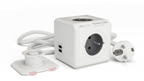 Listwa zasilająca PowerCube Extended USB 3m 2404/FREUPC Szara