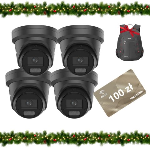 Kamera IP Hikvision DS-2CD2347G3-LIS2UY/SL 2.8mm BLACK PL Opakowanie zbiorcze 4szt.