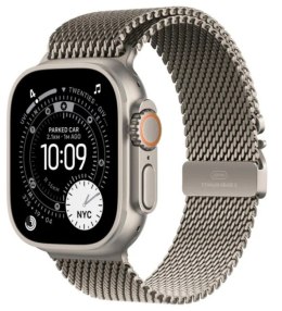 Watch Ultra 3 GPS + Cellular, koperta 49 mm z tytanu w kolorze naturalnym, bransoleta mediolańska z tytanu w kolorze naturalnym 
