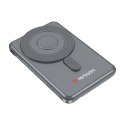 Verbatim, Powerbank Charge ,n, Go z dwoma kablami, 5V, ładowanie telefonu, 32251, 5 000mAh, Mocowanie magnetyczne, szara