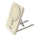 Verbatim, Powerbank Charge ,n, Go z dwoma kablami, 5V, ładowanie telefonu, 32253, 5 000mAh, Mocowanie magnetyczne, złota
