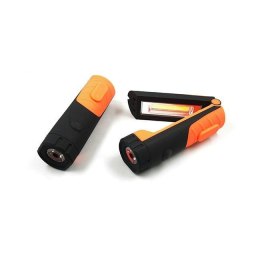 LATARKA LED 3W1 COB 3W+1W 3XAAA 2245