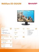 Monitor MultiSync DD-EA242W 24.1 cala czarny