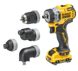 DEWALT WIERTARKO-WKRĘTARKA 12V 2x3,0Ah WYMIENNE GŁOWICE DCD703L2T