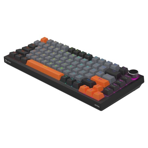 Klawiatura magnetyczna ASTRAL Black OUTEMU White Jade RGB 3 kolory keycapów