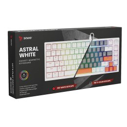 Klawiatura magnetyczna ASTRAL White OUTEMU White jade RGB
