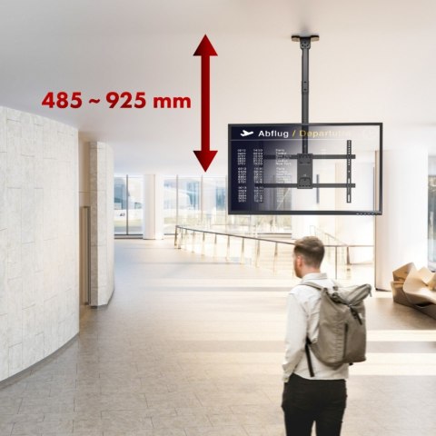 Uchwyt sufitowy dla TV max 60kg, MC-112B vesa 600x400