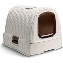 CURVER TOALETA DLA KOTA KREMOWY/BRĄZOWY...%%%