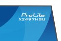Monitor ProLite 23.8 cala X2497HSU-B1 IPS,FHD,HDMI,DP,120Hz,350CD,2xUSBv3.2, 2xUSB-C, GW 5lat