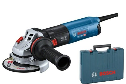 BOSCH SZLIFIERKA KĄTOWA 125mm 1400W GWS 14-125 S REGULACJA OBROTÓW WALIZKA