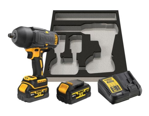 DEWALT KLUCZ UDAROWY 1/2" 18V 1355Nm 2x5,0Ah Z WYTŁOCZKĄ DO WÓZKA DCF900P2G