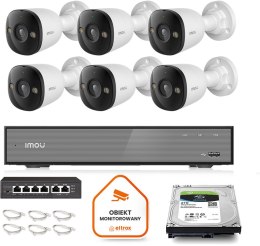 Zestaw monitoringu Imou 6x kamera PS3E-8Q0 8MP POE