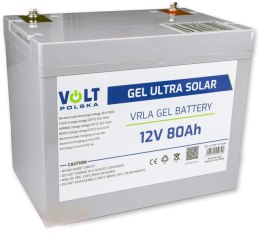 Akumulator Volt Polska Gel VPRO 12V 80Ah