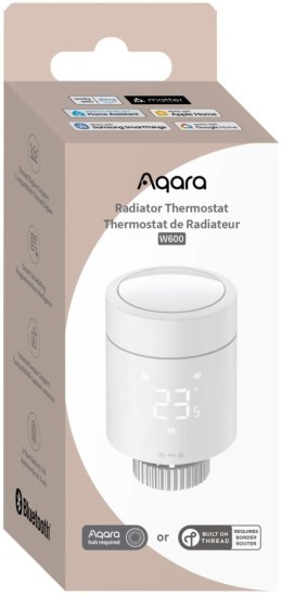 Aqara Radiator Thermostat W600 (Offline) Głowica termostatyczna, Zigbee, Thread, BT WT-A03D