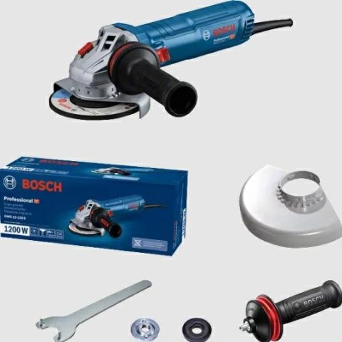 BOSCH SZLIFIERKA KĄTOWA 125mm/1200W GWS 12-125 S REG.OBR.