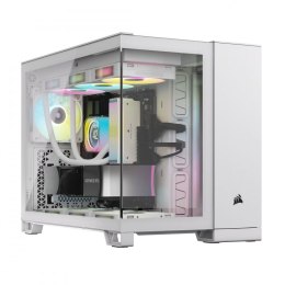 Obudowa 2500X mATX iCUE Mid-Tower Biała RGB