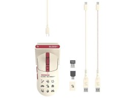 Mysz bezprzewodowa A4Tech Bloody R72 ULTRA DUO Pixels Red