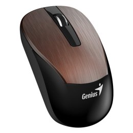 Mysz bezprzewodowa USB, Genius Eco-8015, kawowy, optyczna, 1600DPI