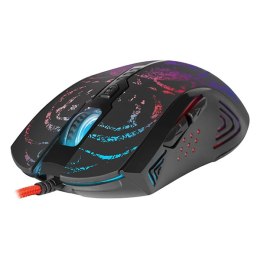 Mysz przewodowa, Defender Invoker GM-947, czarna, optyczna, 3200DPI