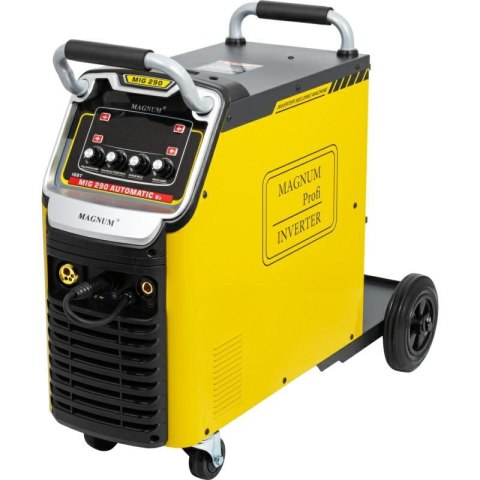 PÓŁAUTOMAT SPAW.INV. MIG-290 AUTOMATIC v2 MMA, 230V-230A/60%, 400V-280A/60%, 4x4, 230/400V, MB24/5, GP50, MIT, D300...