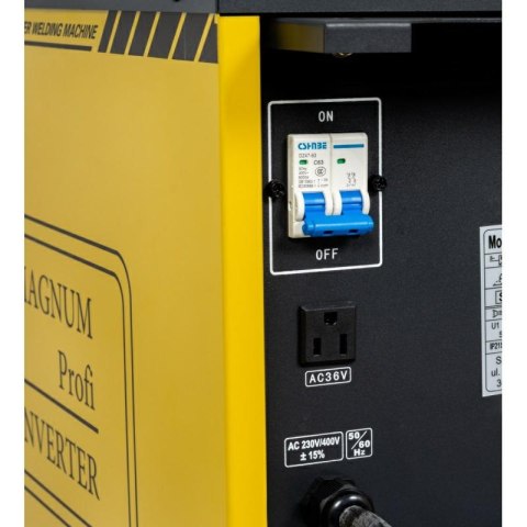 PÓŁAUTOMAT SPAW.INV. MIG-290 AUTOMATIC v2 MMA, 230V-230A/60%, 400V-280A/60%, 4x4, 230/400V, MB24/5, GP50, MIT, D300...