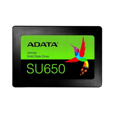 Dysk SSD ADATA Ultimate SU650 256GB 2,5" SATA3 (520/450 MB/s) 7mm, 3D NAND