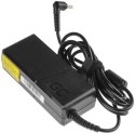 ZASILACZ ŁADOWARKA DO LAPTOPA ASUS TOSHIBA Green Cell PRO AD25P 19V 3,42A 65W 5,5mm/2,5mm