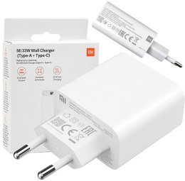 Ładowarka sieciowa Xiaomi 33W Mi Wall Charger (Type-A+Type-C)